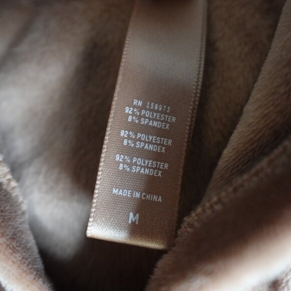 Skimms Womens Tracksuit Medium Beige Full Zip Jacket Hoodie Joggers Pants Sienna - Picture 2 of 16